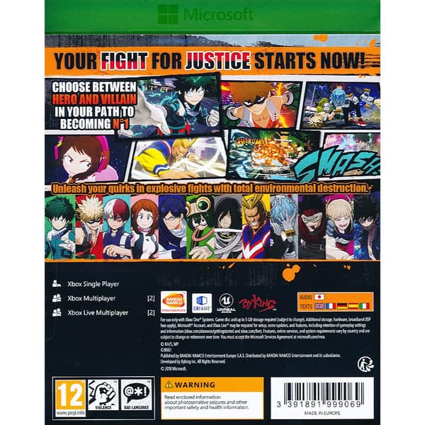 My Hero Ones Justice Xbox One