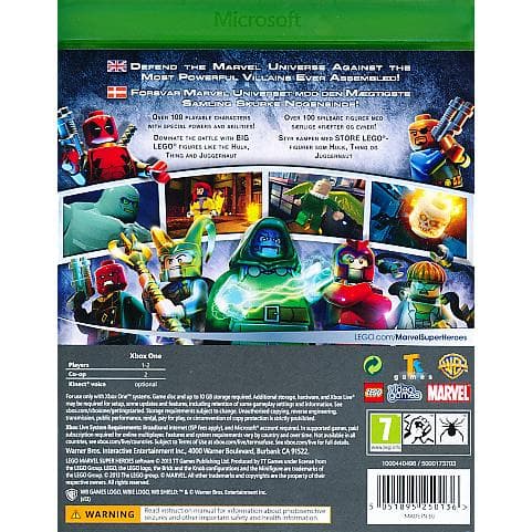 Lego Marvel Super Heroes Xbox One
