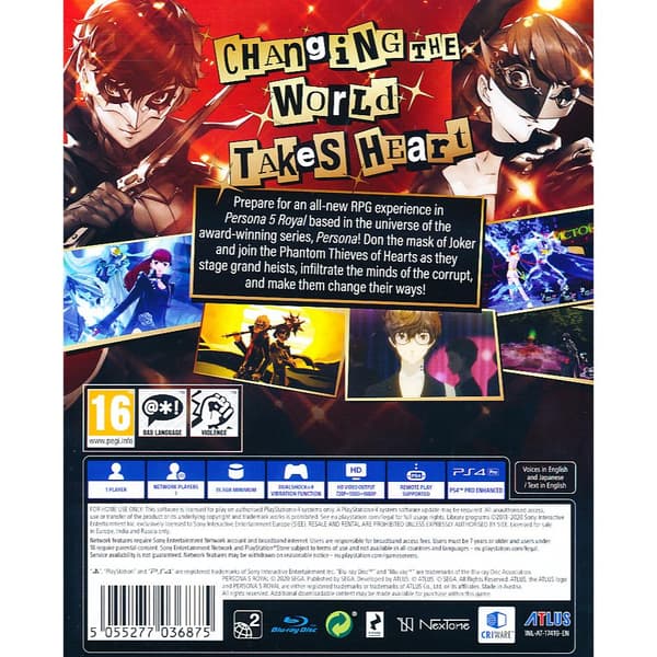 Persona 5 Royal Playstation 4 PS4