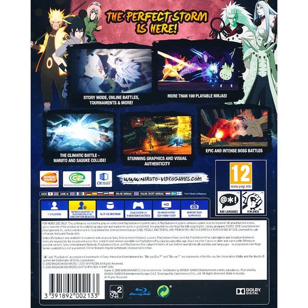 Naruto Shippuden Ultimate Ninja Storm 4 Playstation 4 PS4