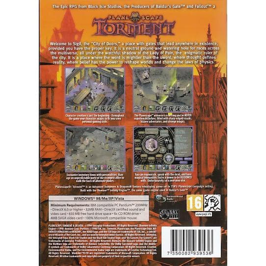 Planescape Torment PC