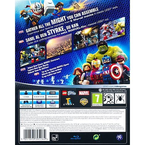 Lego Marvel Avengers Playstation 4 PS4