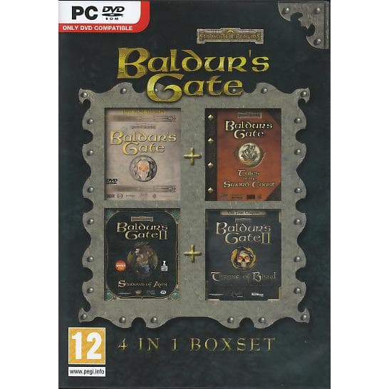 Baldurs Gate 4 in 1 Boxset PC