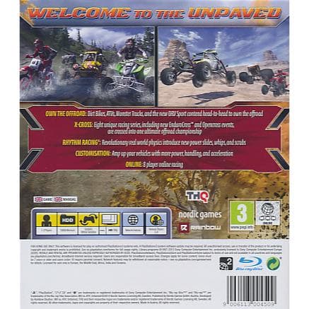 MX vs ATV Untamed Playstation 3 PS3