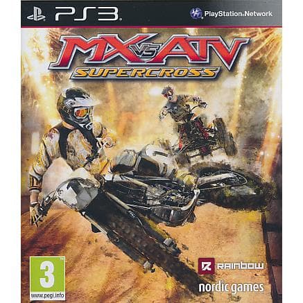 MX vs ATV Supercross Playstation 3 PS3