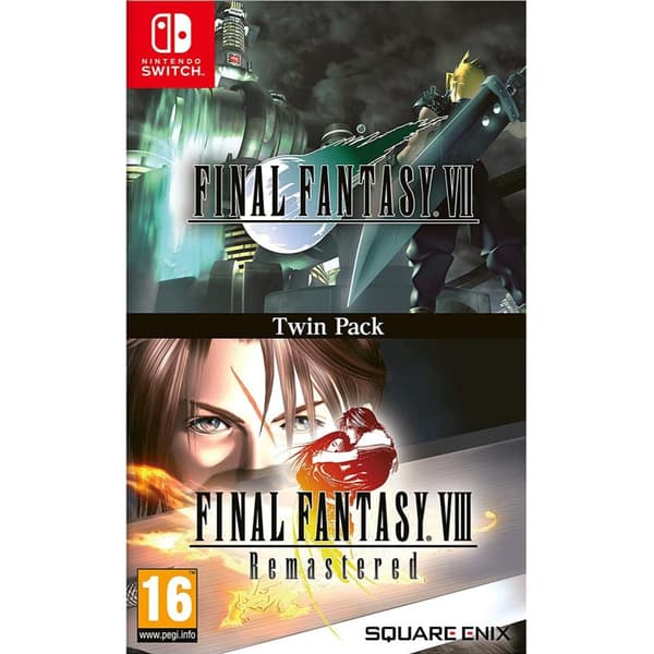 Final Fantasy VII & Final Fantasy VIII Remastered Twin Pack Nintendo Switch