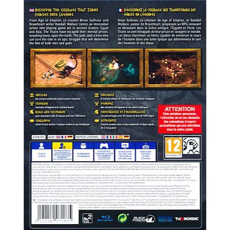 Titan Quest Playstation 4 PS4