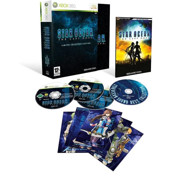 Star Ocean The Last Hope Limited Collectors Edition Xbox 360 X360 (Brugt)