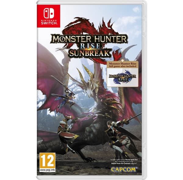 Monster Hunter Rise and Sunbreak (Downloadable Content) (Nintendo Switch)
