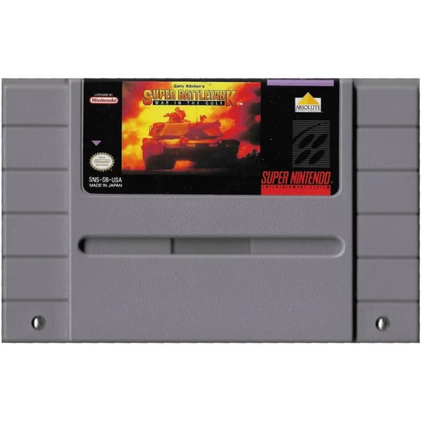 Super Battletank War in the Gulf Super Nintendo SNES (NTSC-U, Brugt, Kun kassett)