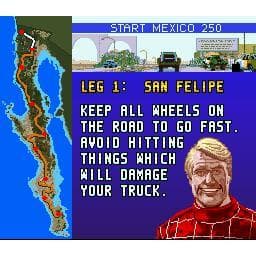 Super Off Road The Baja Super Nintendo SNES (NTSC-U, Begagnad, Endast kassett)