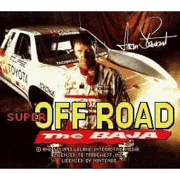 Super Off Road The Baja Super Nintendo SNES (NTSC-U, Begagnad, Endast kassett)