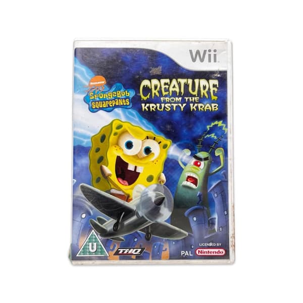 Spongebob Squarepants Creatures From The Krusty Krab - Nintendo Wii