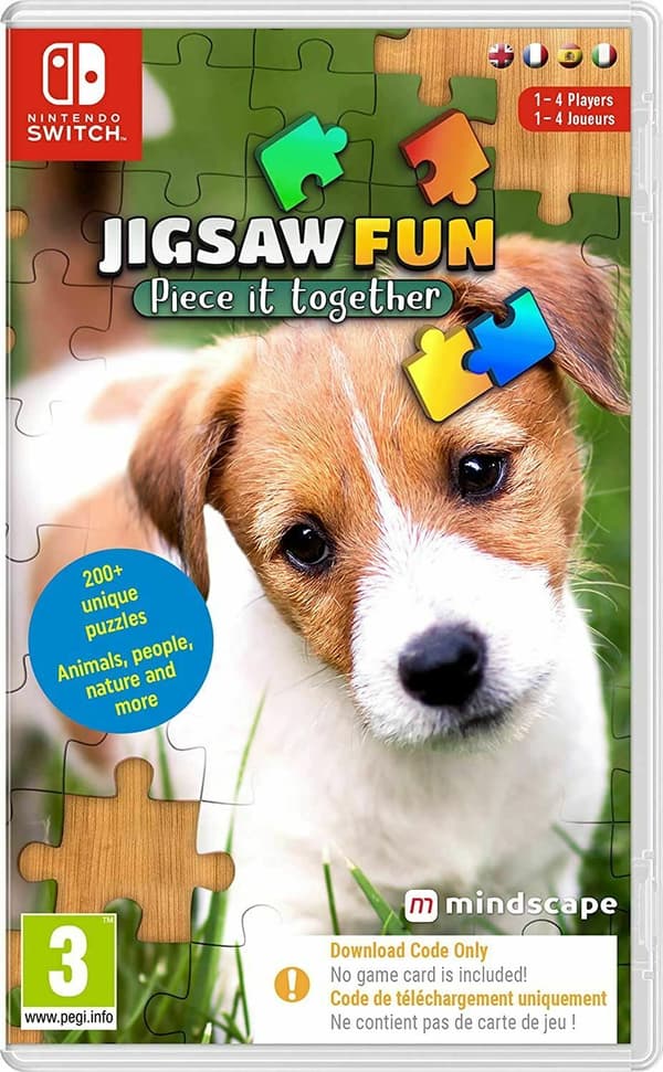 Jigsaw Fun: Piece It Together! - Switch (Code in a Box) (Nintendo Switch)