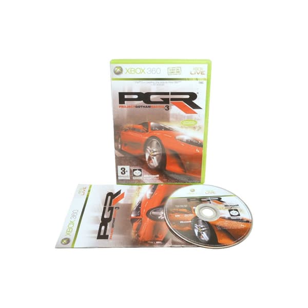 PGR 3 Project Gotham Racing (Svenska versionen Xbox360)