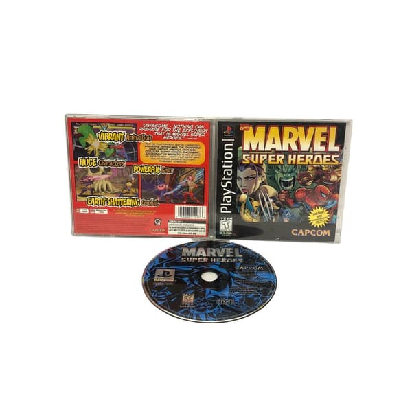 Marvel Super Heroes (USA / PS1) Capcom 2D Fighter