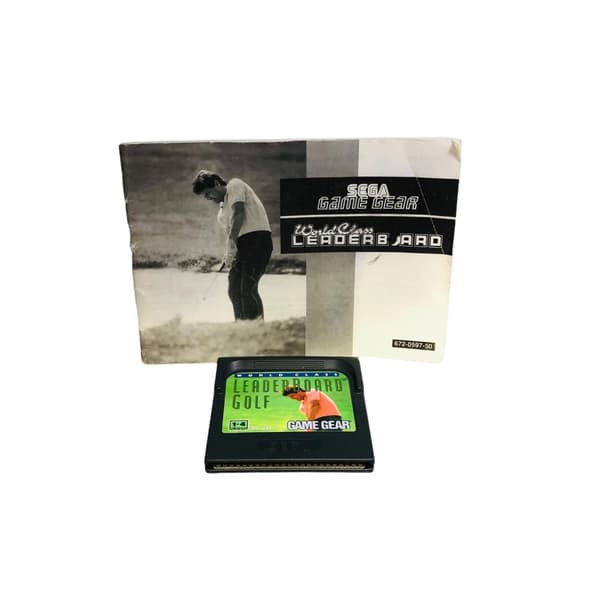 World Class Leader Board Golf med manual (GAMEGEAR)