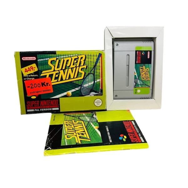 Super Tennis (SCN / SNES) Komplett