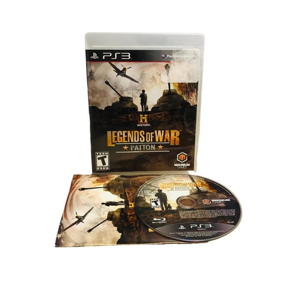 Legends of War Patton (USA Regionsfritt / PS3)
