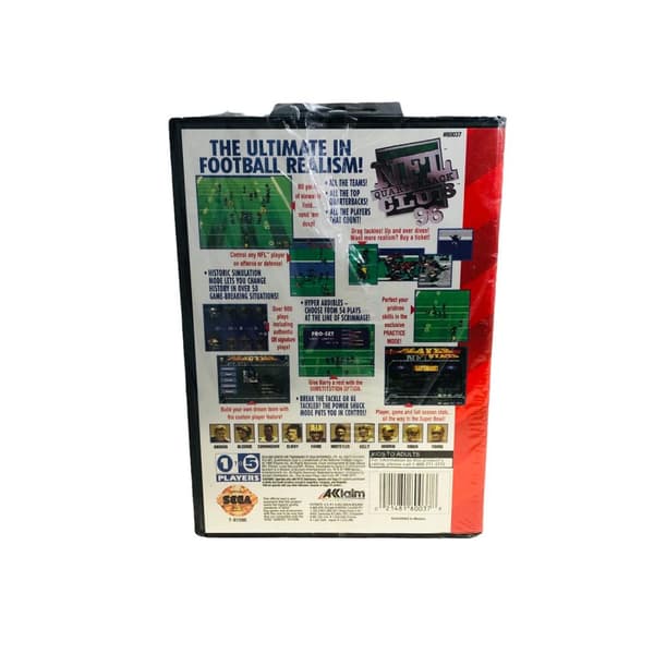NY! NFL Quarterback Club 96(NTSC Genesis)
