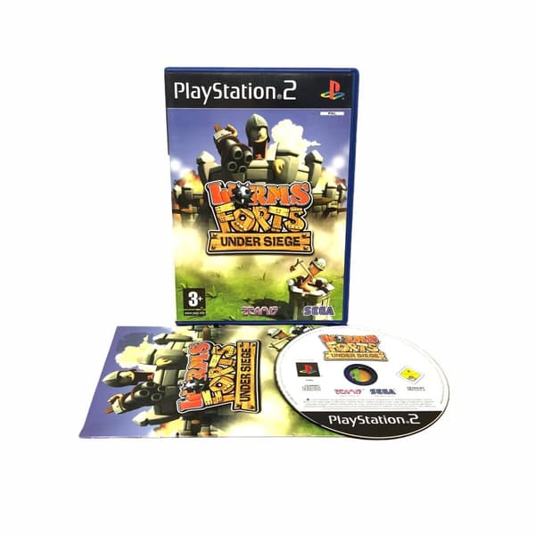 Worms Forts Under Siege (Svensk version / PS2)
