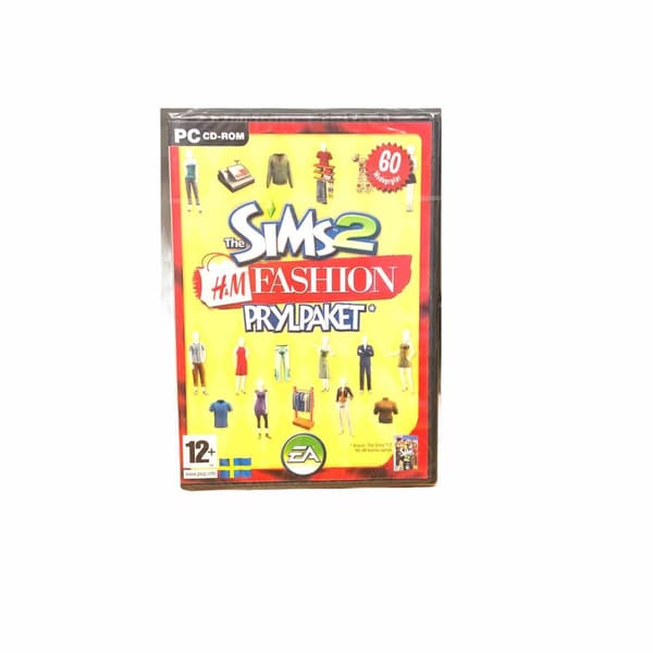 Sims 2 H&M Fashion prylpaket (Inplastat PC-spel!)