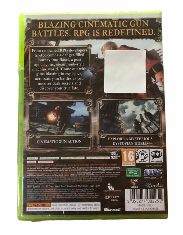 Resonance of Fate (Nytt Xbox360)