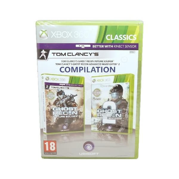 Ghost Recon Compilation Future Soldier & Ghost recon 2 (Nytt & inplastat Xbox360
