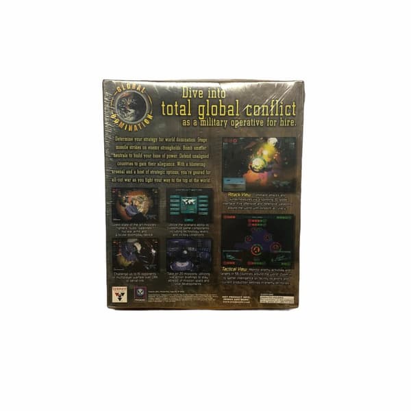 NYTT Global Domination Inplastat (PC-CDROM / Win 95 )