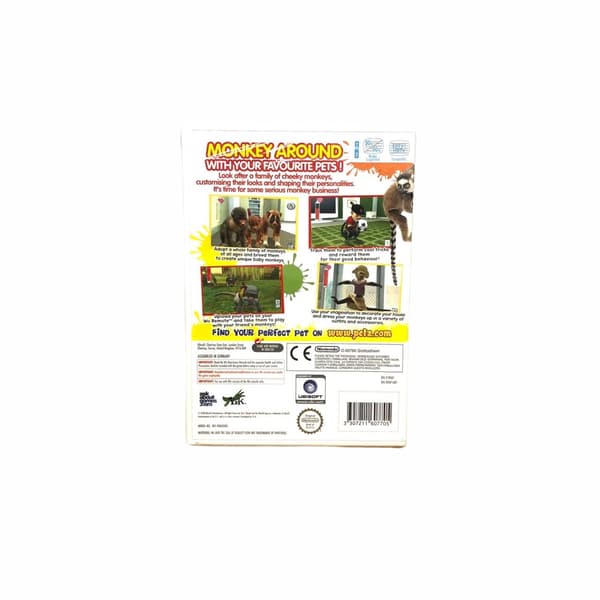 NY! Petz Monkey Madness (Inplastat / Nintendo Wii)