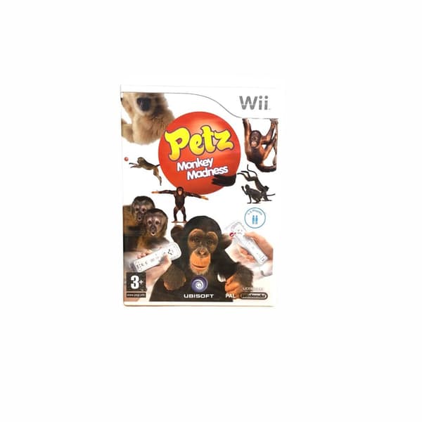 NY! Petz Monkey Madness (Inplastat / Nintendo Wii)