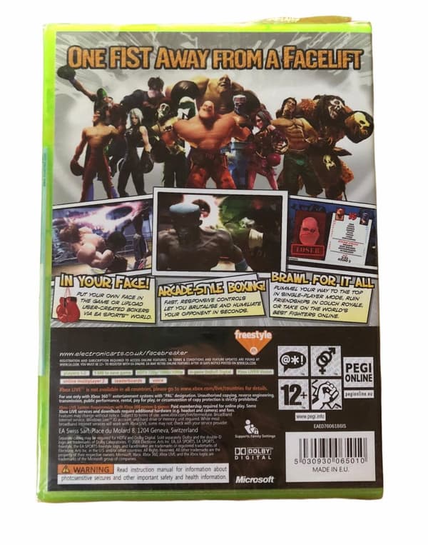 Facebreaker (Nytt Inplastat Xbox360)