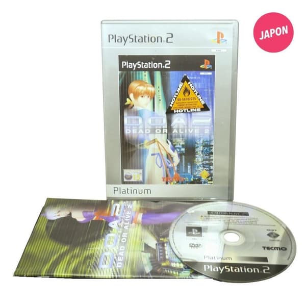 Dead or Alive 2 (Svenska versionen /Platinum  Sony Playstation 2)
