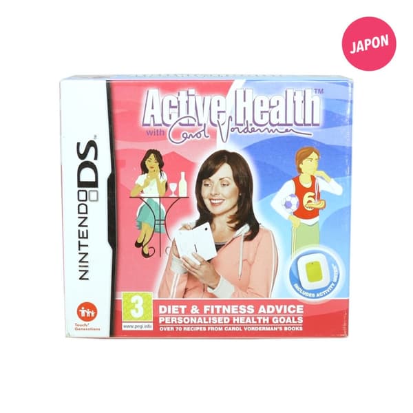 Active Health with Carol Vorderman  med stegräknare / activity meter  (EUR / DS)