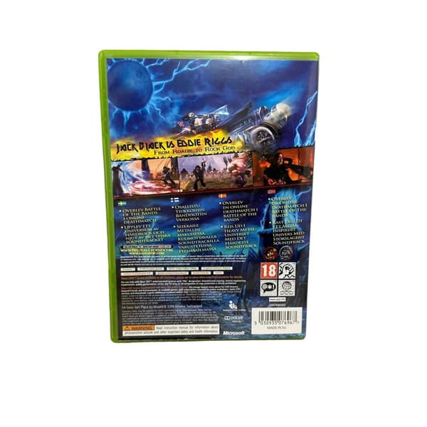 Brutal Legend (Tim Schafer & Double Fine / Xbox360 Svenska versionen)