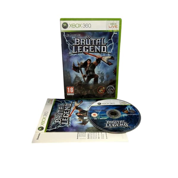 Brutal Legend (Tim Schafer & Double Fine / Xbox360 Svenska versionen)