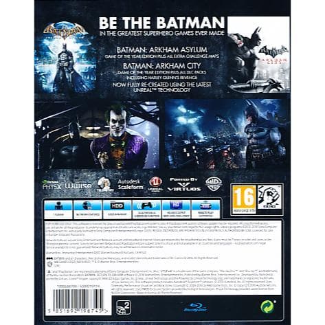 Batman Return to Arkham Playstation 4 PS4