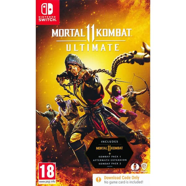 Mortal Kombat 11 Ultimate Nintendo Switch (Code in a box)