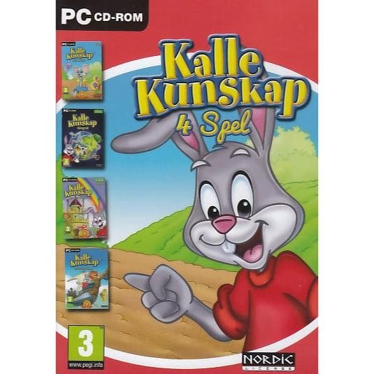 Kalle Kunskap Samling (4 spel) PC SE