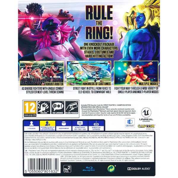Street Fighter V Champion Edition Playstation 4 PS4