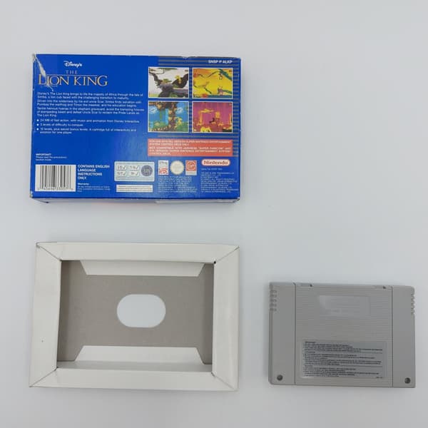 The Lion King Super Nintendo SNES (Begagnad)