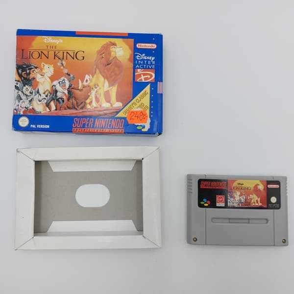 The Lion King Super Nintendo SNES (Begagnad)