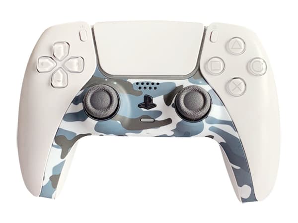 Piranha PS5 Controller Skins - Camo Blue (PlayStation 5)