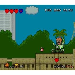 Super Bonk Super Famicom (NTSC-J, Begagnad, Endast kassett)