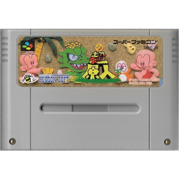 Super Bonk Super Famicom (NTSC-J, Begagnad, Endast kassett)