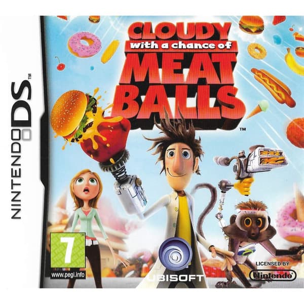 Cloudy With a Chance of Meatballs Nintendo DS (Brugt) Complete