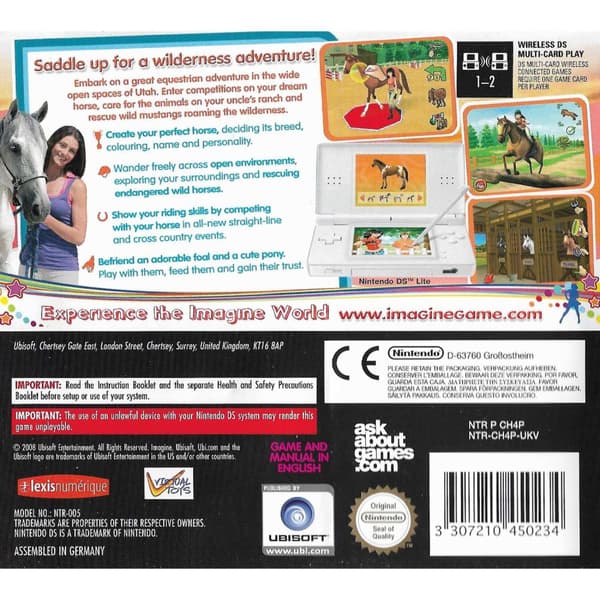 Imagine Champion Rider Nintendo DS (Brugt)