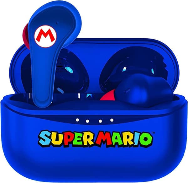 OTL TWS Super Mario Earpods (Blue)  (earpods)
