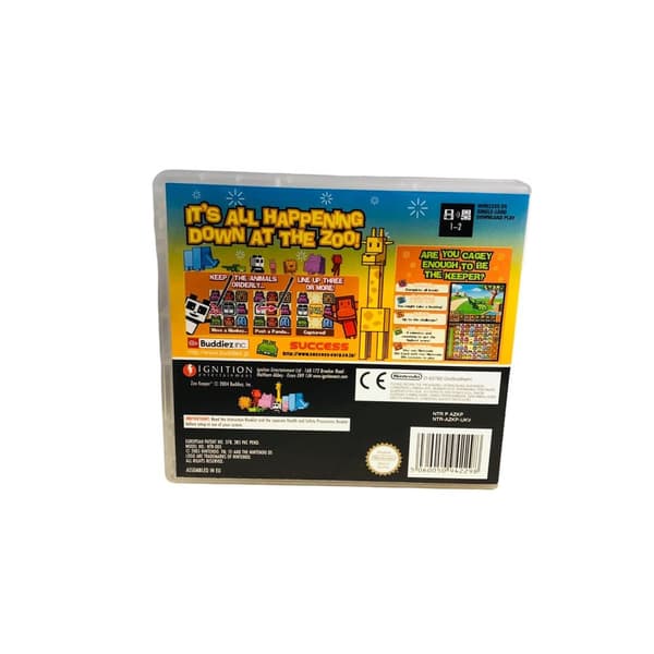 ZOO Keeper Action - Puzzle - Game UKV DS