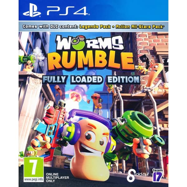 Worms Rumble Fully Loaded Edition Playstation 4 PS4